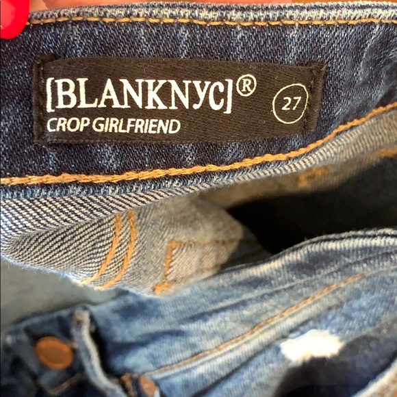 COPY - SOUTH MOON UNDER Cropped Girlfriend Jeans - Picture 14 of 15